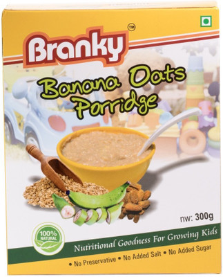 

Branky Banana Oats Porridge Mix- 300g Cereal(300 g, 8+ Months)