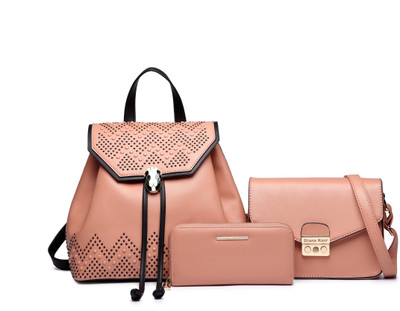 Diana Korr Aurelia Backpack(Pink, 6 L)