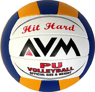 

AVM HIt Hard Volleyball - Size: (Pack of 1, Multicolor