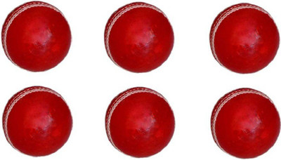 

RSSSTORE CRICKET LEATER BALL PACKOF 6 Tennis Ball(Pack of 6, Multicolor), Red