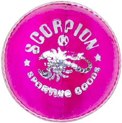 

scorpion PINK BALL 4 CUP Cricket Leather Ball(Pack of 1, Pink)