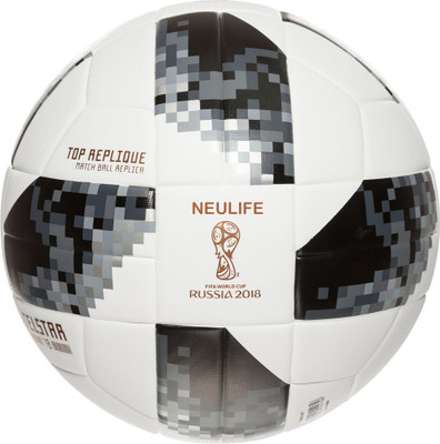 

Neulife Telstar Russia 2018 Matchball Football - Size: 5(Pack of 1, Multicolor), White