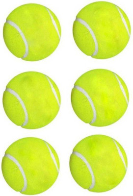 

RSSSTORE TANNIS BALL SIZE MEDIUM Tennis Ball(Pack of 6, Multicolor), Yellow;multicolor
