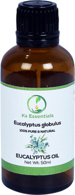 Ks Essentials 100% Pure & Natural Eucalyptus Oil ( Eucalyptus Globulus) (50 ml)(50 ml)