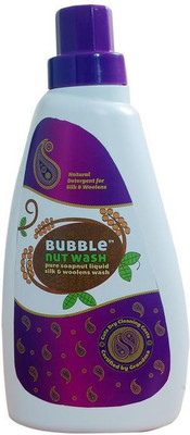 

BubbleNut Wash Pure Soapnut Liquid – Silk & Woolen wash Natural(500 ml)