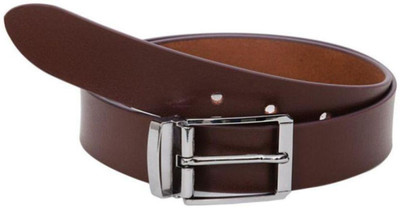 

Tahiro Men Casual Brown Genuine Leather Reversible Belt