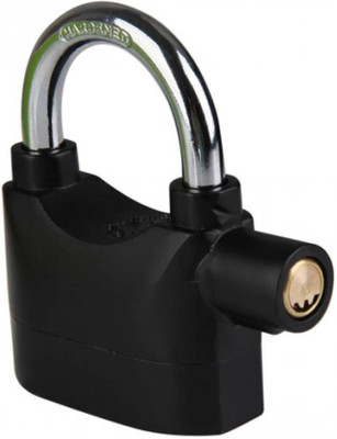 

JHA BROTHERS Alarm Safety Lock Straps Safety Lock (Black) Bicycle Lock