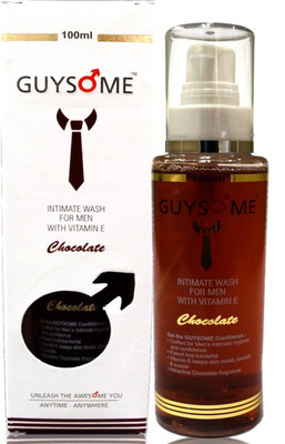 

GUYSOME Chocolate Flavored Intimate Hygiene Wash For Men - Male Genital Care(100 ml)
