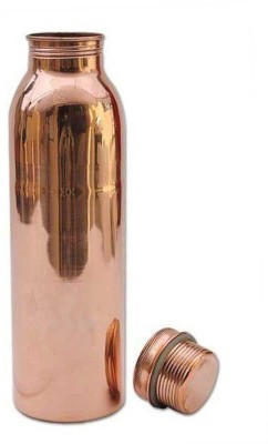 Tiwari Traders TTB_04 1000 ml Bottle(Pack of 1, Brown, Copper)