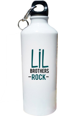 

red buzz Lil Brothers roll, Spill Proof Sipper Water Bottles for Boys, rakshabandhan Gifts for Little bro 750 Sipper(Pack of 1, Multicolor), Blue;white