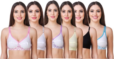 In Beauty Premium Women Push-up Lightly Padded Bra(Multicolor)