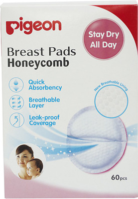

Pigeon Breast Pads Honeycomb 60 Pcs, Box(60 Pieces)