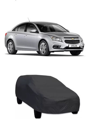 Balaji Car Cover For Chevrolet Cruze (Without Mirror Pockets)(Grey)