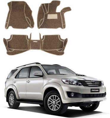 AUTOGARH Leatherite 7D Mat For  Toyota Fortuner Old(Beige)