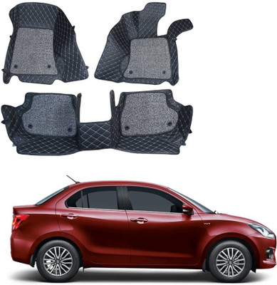 AUTOGARH Leatherite 7D Mat For  Maruti Suzuki New Dzire(Black)