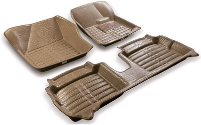 Elife Plastic 5D Mat For  Hyundai i20(Beige)