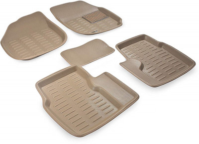 KOZDIKO Plastic 3D Mat For  Nissan Micra(Beige)