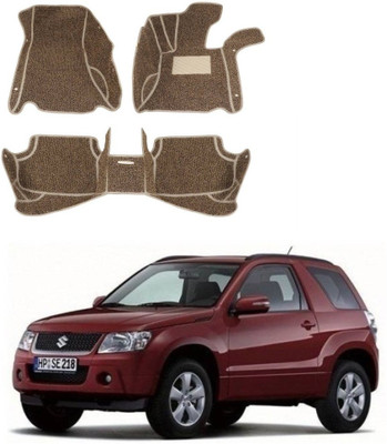 AUTOGARH Leatherite 7D Mat For  Maruti Suzuki Vitara Brezza(Beige)