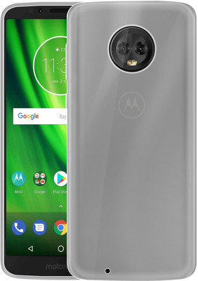 CASE CREATION Back Cover for Motorola Moto G6 (6th Gen)(Transparent, Grip Case, Silicon, Pack of: 1)