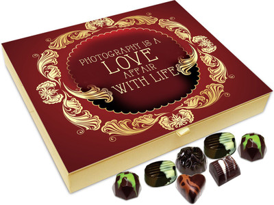 

Chocholik Gift Box - Photography Is A Love Affair With Life - 20pc Truffles(240 g)