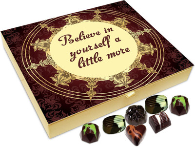 

Chocholik Gift Box - Believe In Yourself A Little More - 20pc Truffles(240 g)
