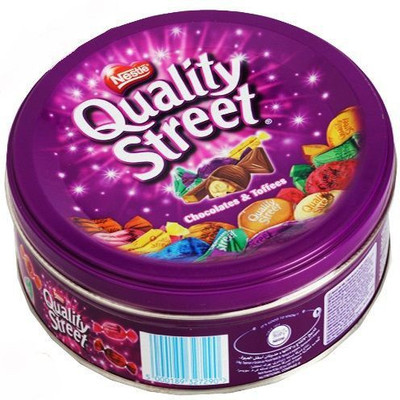 

Nestle Quality Street Chocolates & Toffees Tin Box Fudges(480)