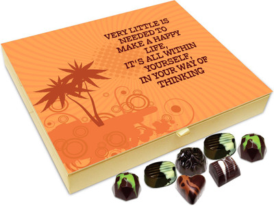 

Chocholik Gift Box - Very little is needed to make a happy life - 20pc Truffles(240 g)
