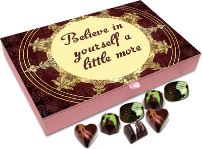 

Chocholik Gift Box - Believe In Yourself A Little More - 12pc Truffles(144 g)