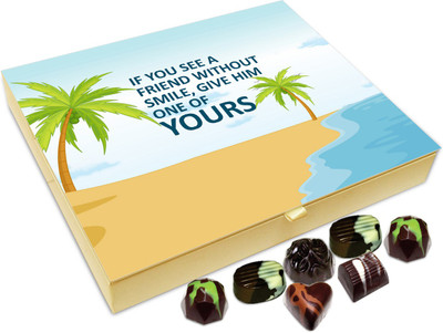 

Chocholik Gift Box - If you see a friend without a smile - 20pc Truffles(240 g)