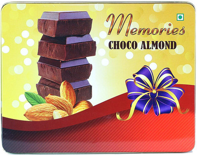

Honeydukes TIN MEMORIES CHOCO ALMOND TITBITS Truffles(200 g)