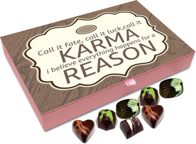 

Chocholik Gift Box - Call It Fate, Call It Luck, Call It - 12pc Truffles(144 g)