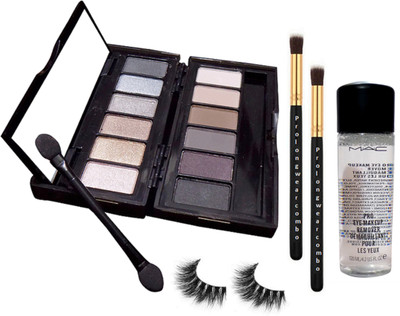 

Pro longwear combo Eyelashes, decay naked smokey 12 Shades,Eyepro Makeup Remove(Set of 5)