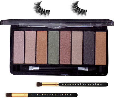 

Pro longwear combo Eyelasehs,Mac Eye Shadow Fard A Paupieres 8 Shades Palette N. 1(Set of 3)