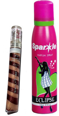 

Avon Anew simply pretty sweet twist lip gloss (6g) chocolate mint & With one sparkle perfume spray 150 ml(Set of 2)