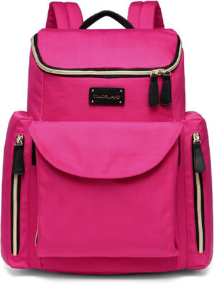 

Colorland Multifunctional Large Capacity Diaper Bag, Travel Bag, Baby Care Organizer Backpack Diaper Bag(Pink)