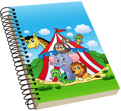 

Diagon Alleys A5 Notebook(Innovative Acrylic Notebook, Multicolor)