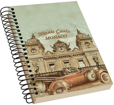 

Diagon Alleys A5 Notebook(Vintage Acrylic Notebook, Multicolor)