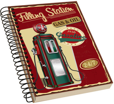 

Diagon Alleys A5 Notebook(Vintage Acrylic Notebook, Multicolor)