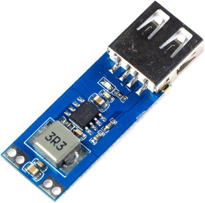 

KITSGURU DC-DC 3V/3.3V/3.7V/4.2V to 5V USB 2A Step Down/Step up Power Supply Module Electronic Components Electronic Hobby Kit
