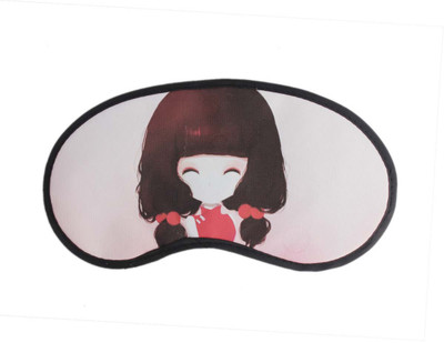 

Shoppernation Eye Mask For Sleeping, Cartoon - Pink (6LNT93) - Blind Fold For Travel or Daily Use(1 g)