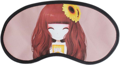 

Shoppernation Eye Mask For Sleeping, Cartoon - Pink (6LNT84) - Blind Fold For Travel or Daily Use(1 g)