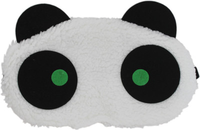 

Shoppernation Eye Mask For Sleeping, Panda - White (6LNT76) - Blind Fold For Travel or Daily Use(1 g)