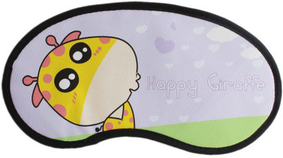 

Shoppernation Eye Mask For Sleeping, Giraffe - Purple (6LNT101) - Blind Fold For Travel or Daily Use(1 g)