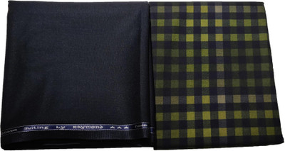 Raymond Viscose Solid, Checkered Shirt & Trouser Fabric(Un-stitched) Flipkart