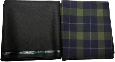 Raymond Viscose Solid, Checkered Shirt & Trouser Fabric(Un-stitched) Flipkart