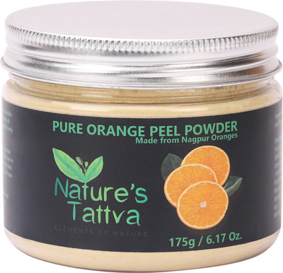 

Nature's Tattva Herbal Orange Peel Powder, Made from Nagpur Oranges(175 g)