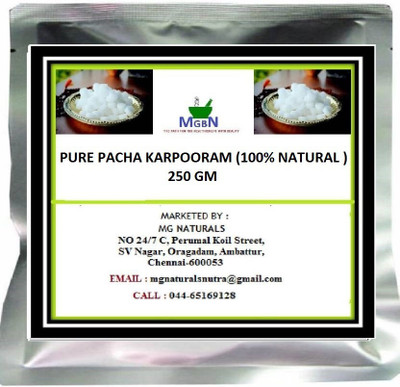 

MGBN PURE PACHA KARPOORAM (100% NATURAL ) 250 GM(250 g)