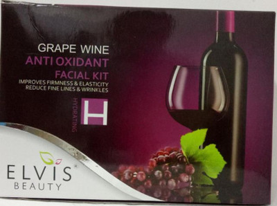 

ELVIS BEAUTY GRAPE WINE ANTI OXIDANT FACIAL KIT 420 g