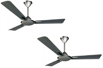 

Orion Premium 1200mm Rapid Grey Highspeed 400RPM Pack of 2pc 3 Blade Ceiling Fan(Red, Pack of 2)