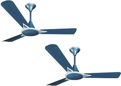 

Orion Premium 1200mm Verito Blue Highspeed 400RPM Pack of 2pc 3 Blade Ceiling Fan(Red, Pack of 2)